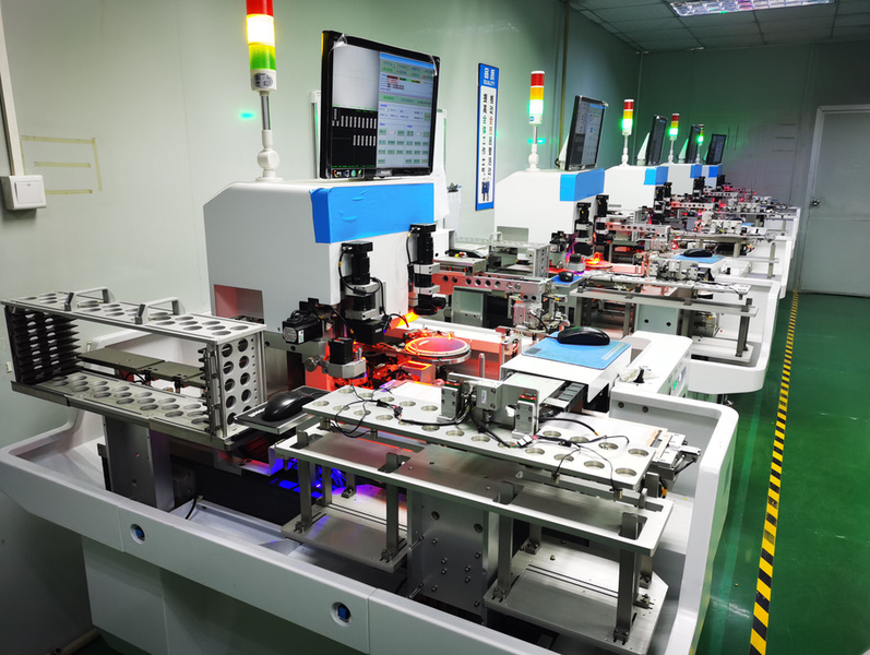 SHENZHEN WEERSOM OPTOELECTRONIC CO.,LTD linea di produzione del produttore