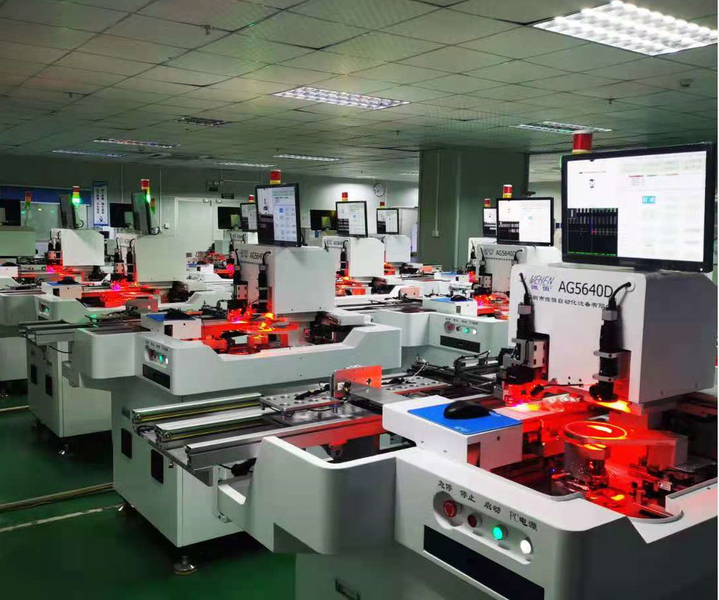 SHENZHEN WEERSOM OPTOELECTRONIC CO.,LTD linea di produzione del produttore