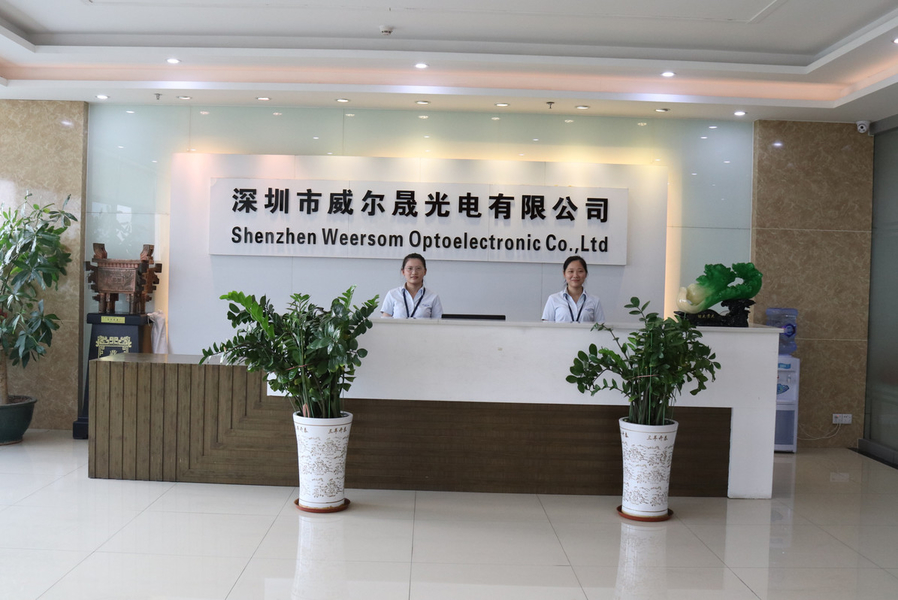 SHENZHEN WEERSOM OPTOELECTRONIC CO.,LTD linea di produzione del produttore