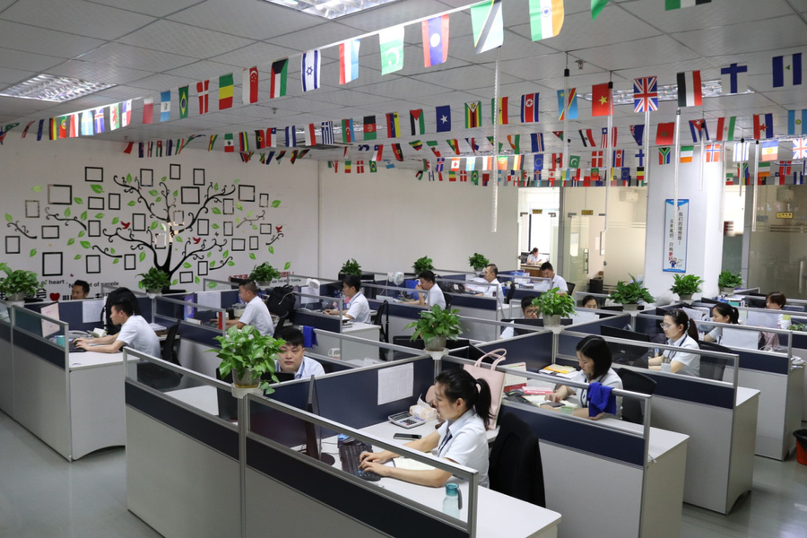 SHENZHEN WEERSOM OPTOELECTRONIC CO.,LTD linea di produzione del produttore